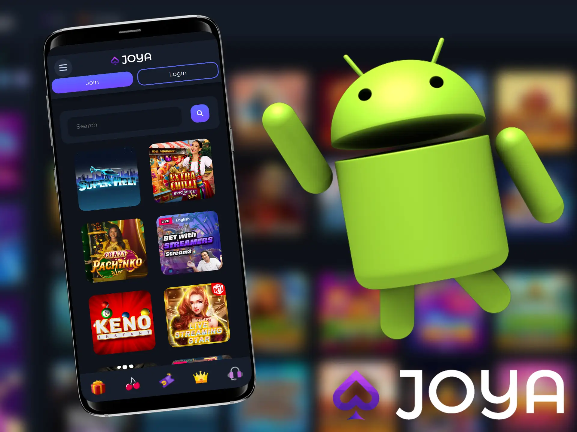 Joya Casino Android app