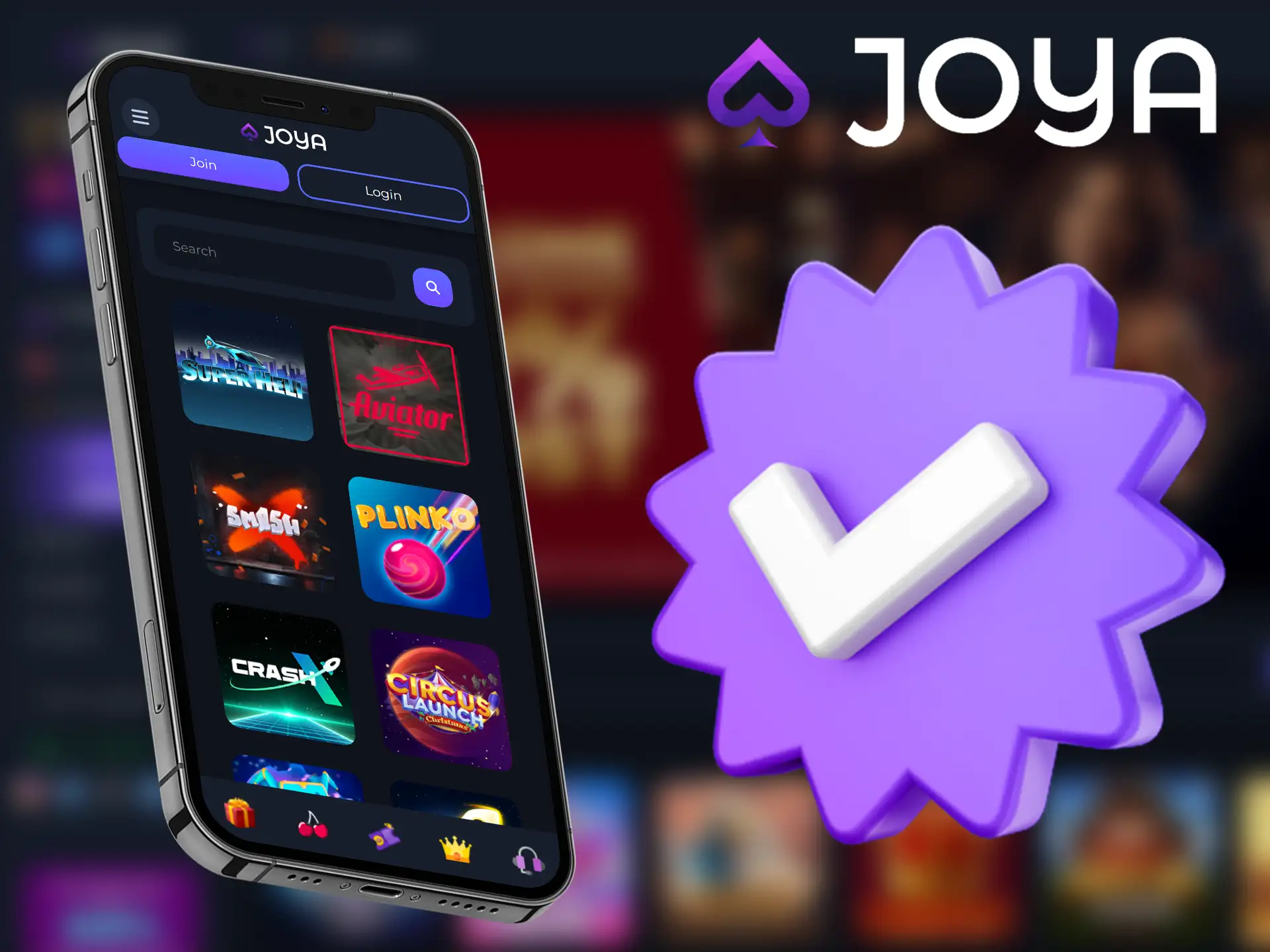 Joya Casino ios App supported devices.